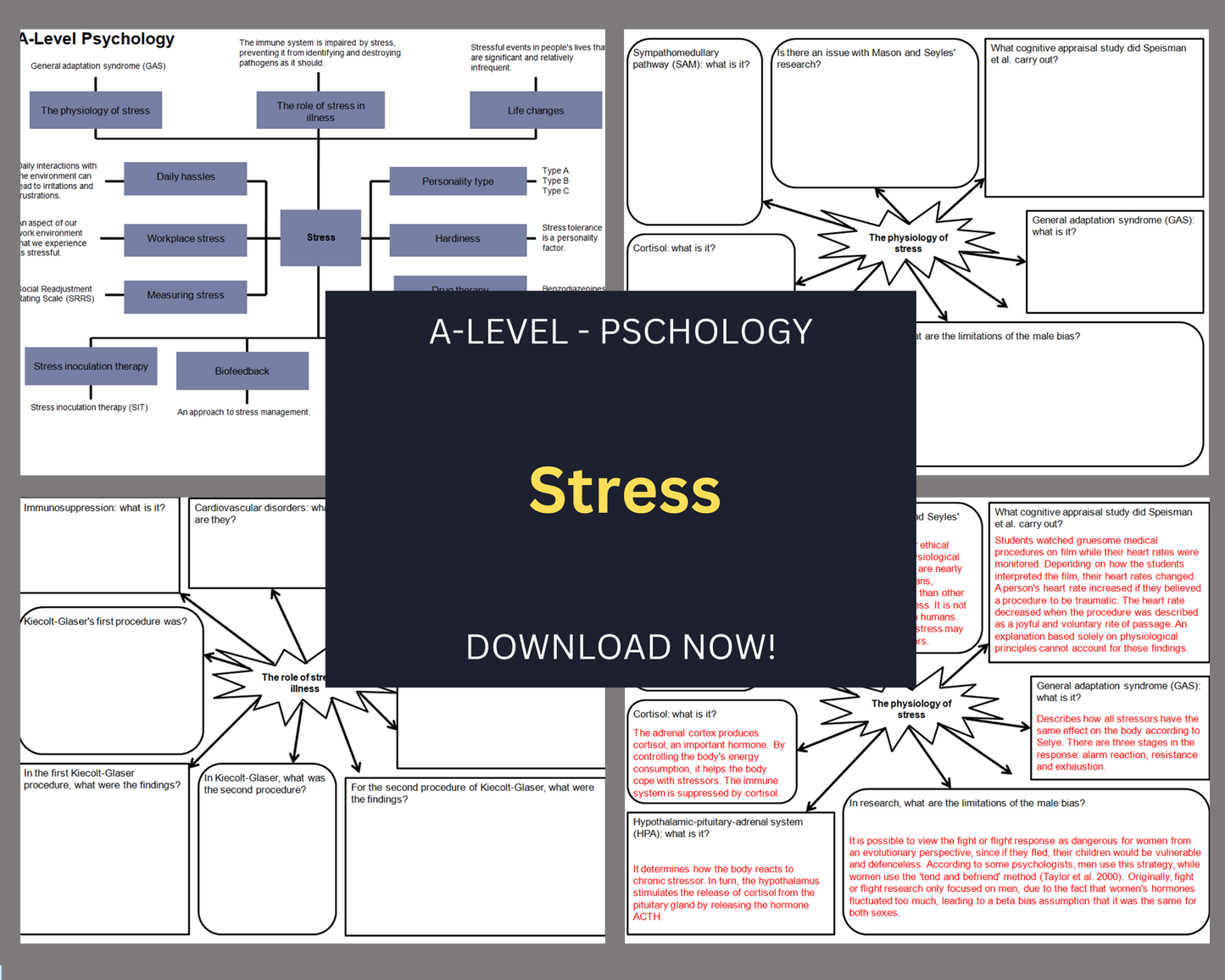 Stress - Mind Maps